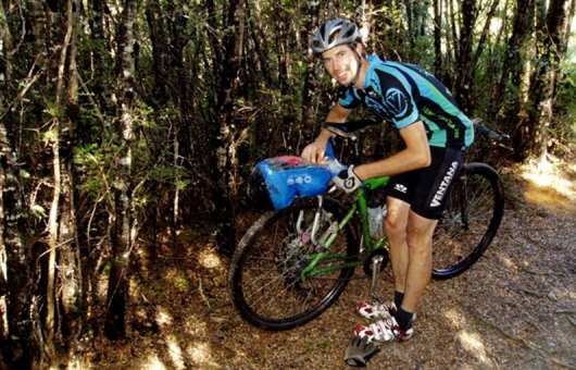 Oliver Whalley- First rider home on the inaugural Kiwi Brevet 2010 Oliver Whalley- First rider home on the inaugural Kiwi Brevet 2010