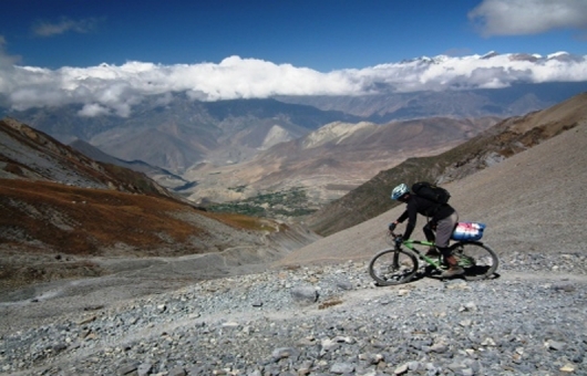 Ollie and Michi in Nepal